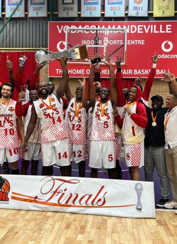 Tshwane Suns Men win 2022 Basketball National League